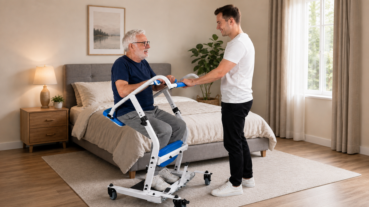 How to Choose a Sit-to-Stand Transfer Lift for Home Use