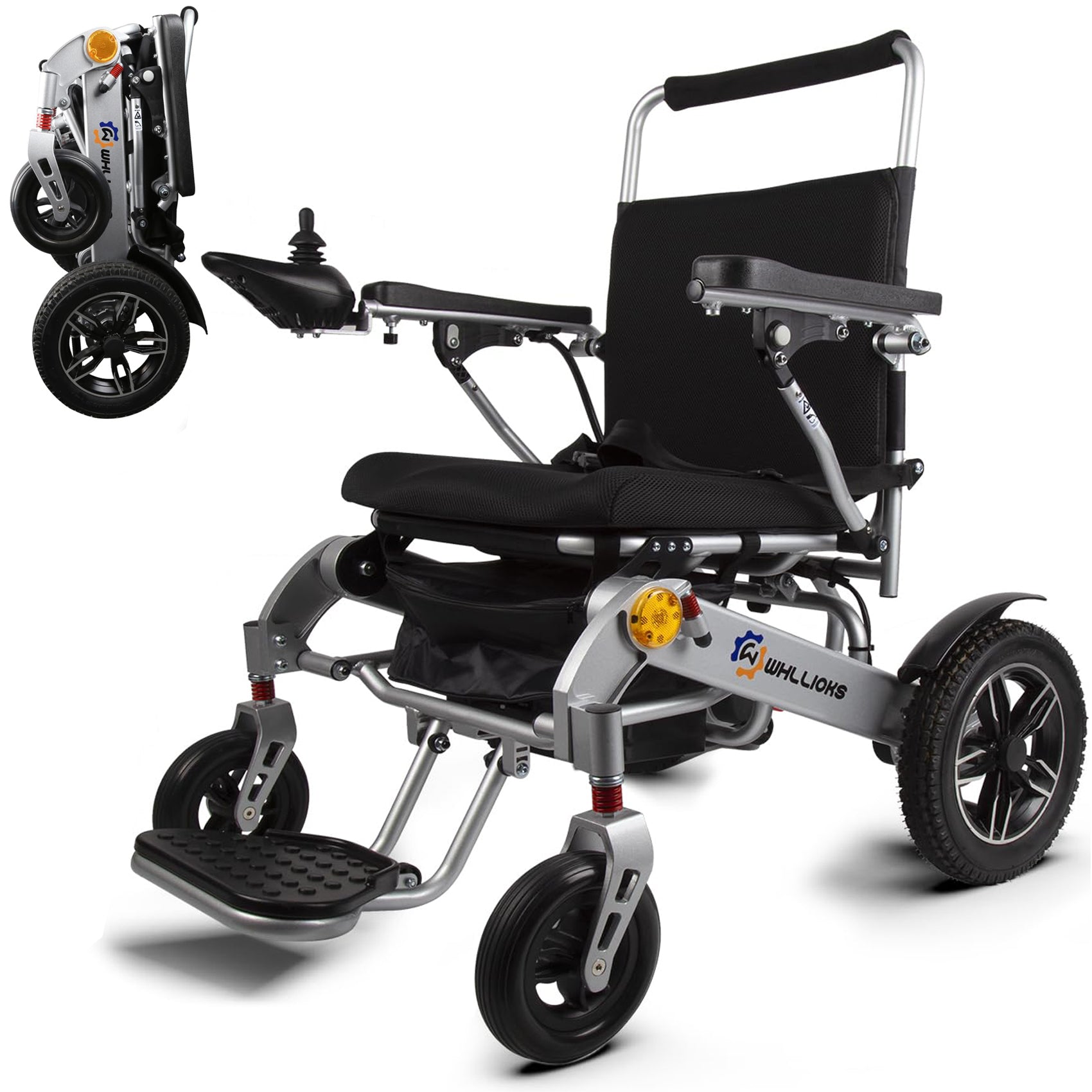 foldable electric wheelchair