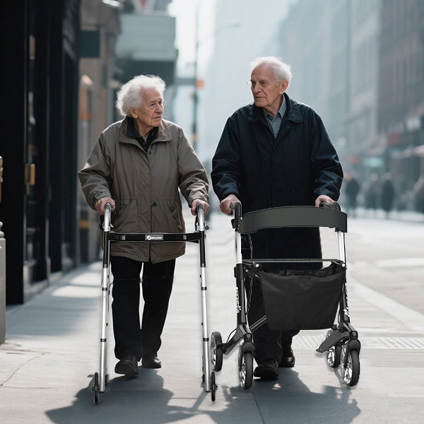 rollator vs walker