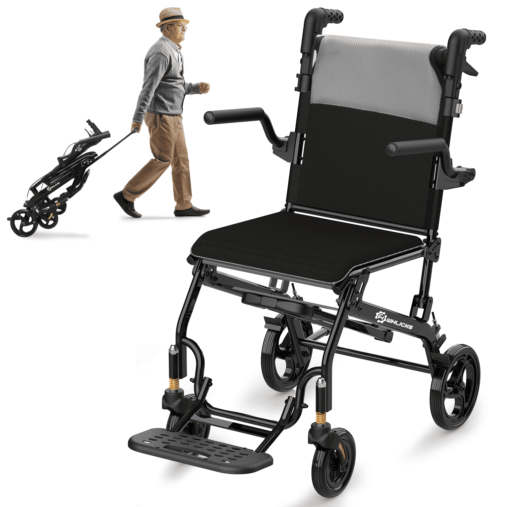 transfer wheelchair#color_gray