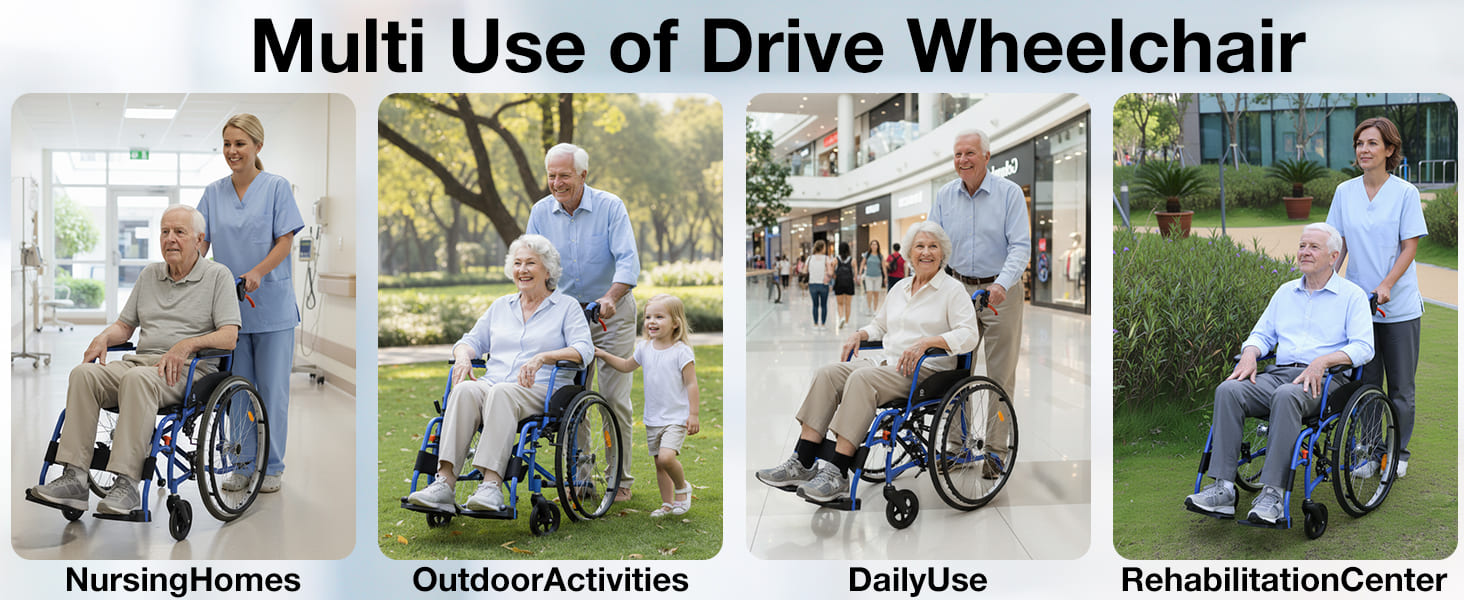 multiple use wheelchair