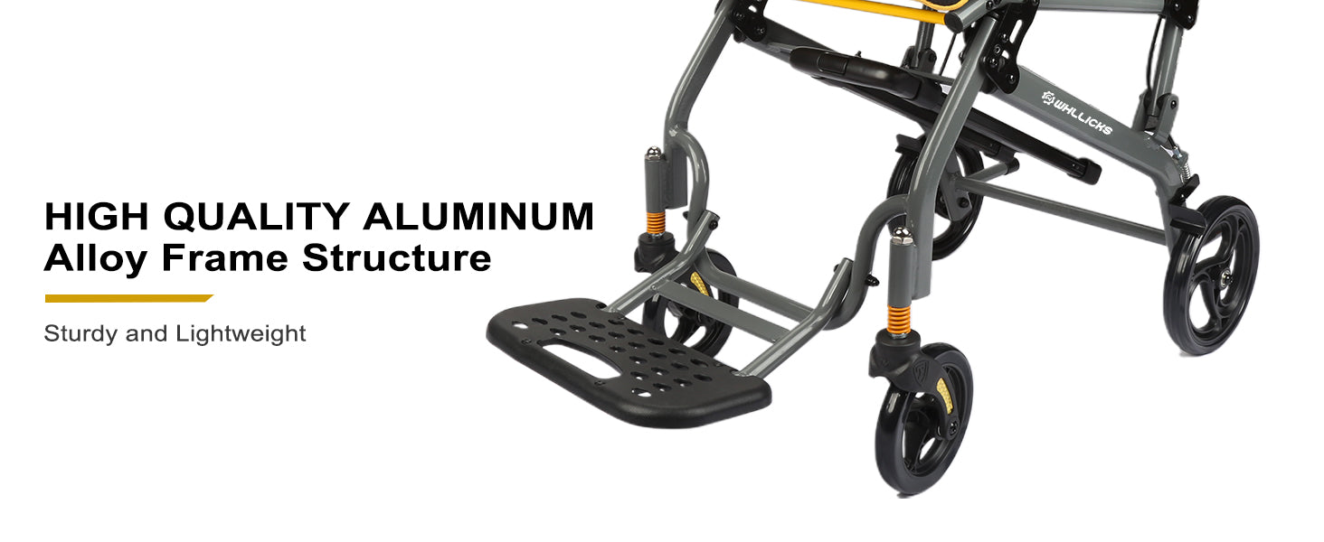 aluminum wheelchair