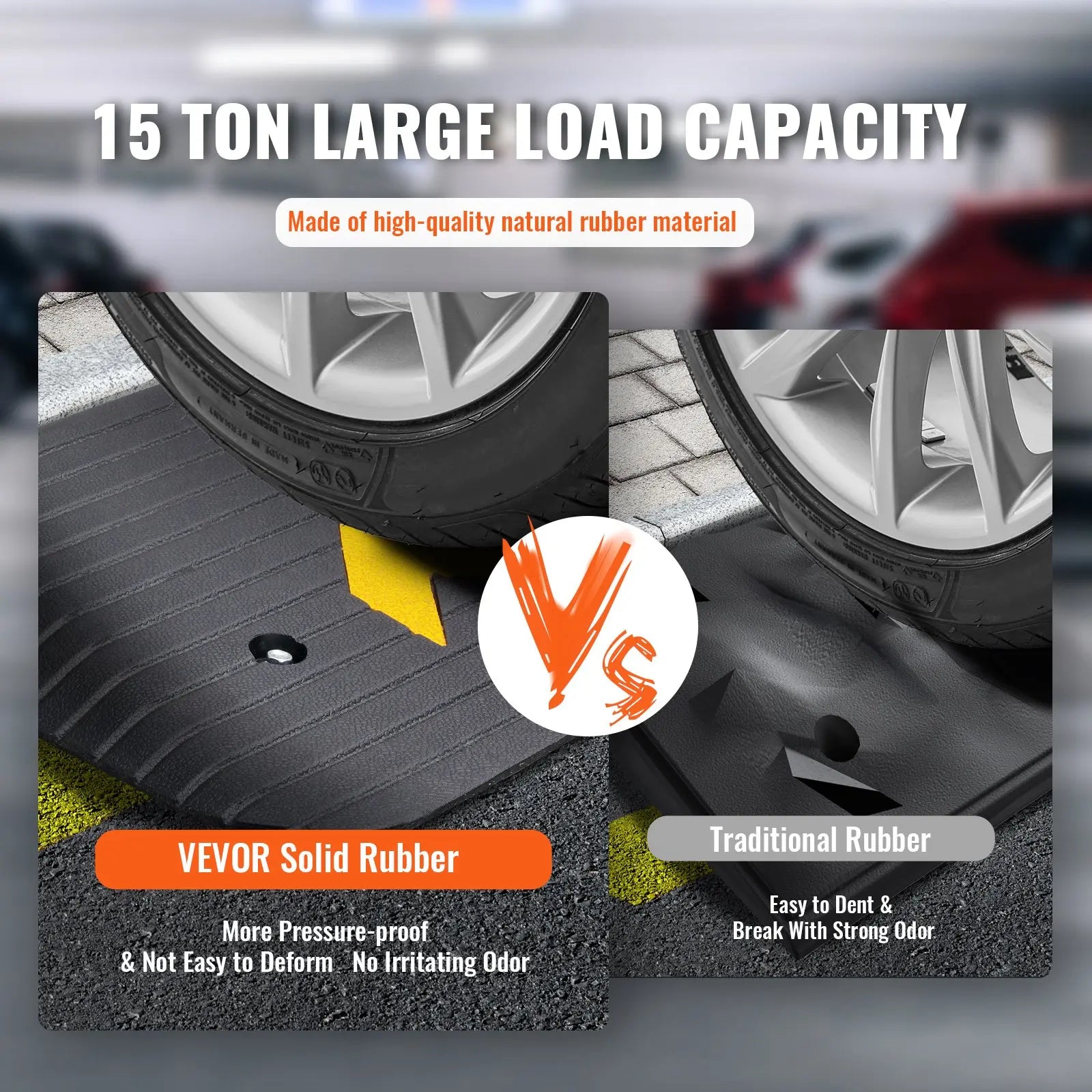 Rubber Threshold Ramp for Mobility Access