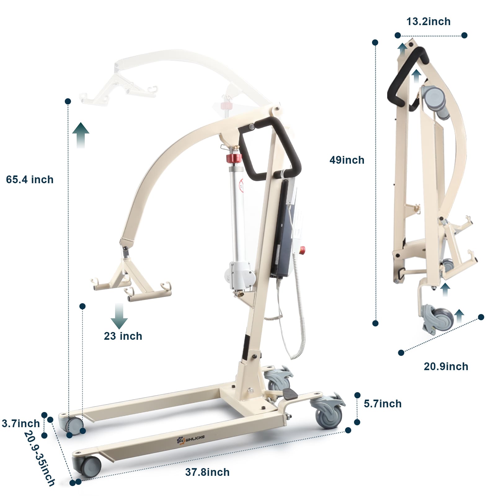 Electric Patient Lift Transfer Chair