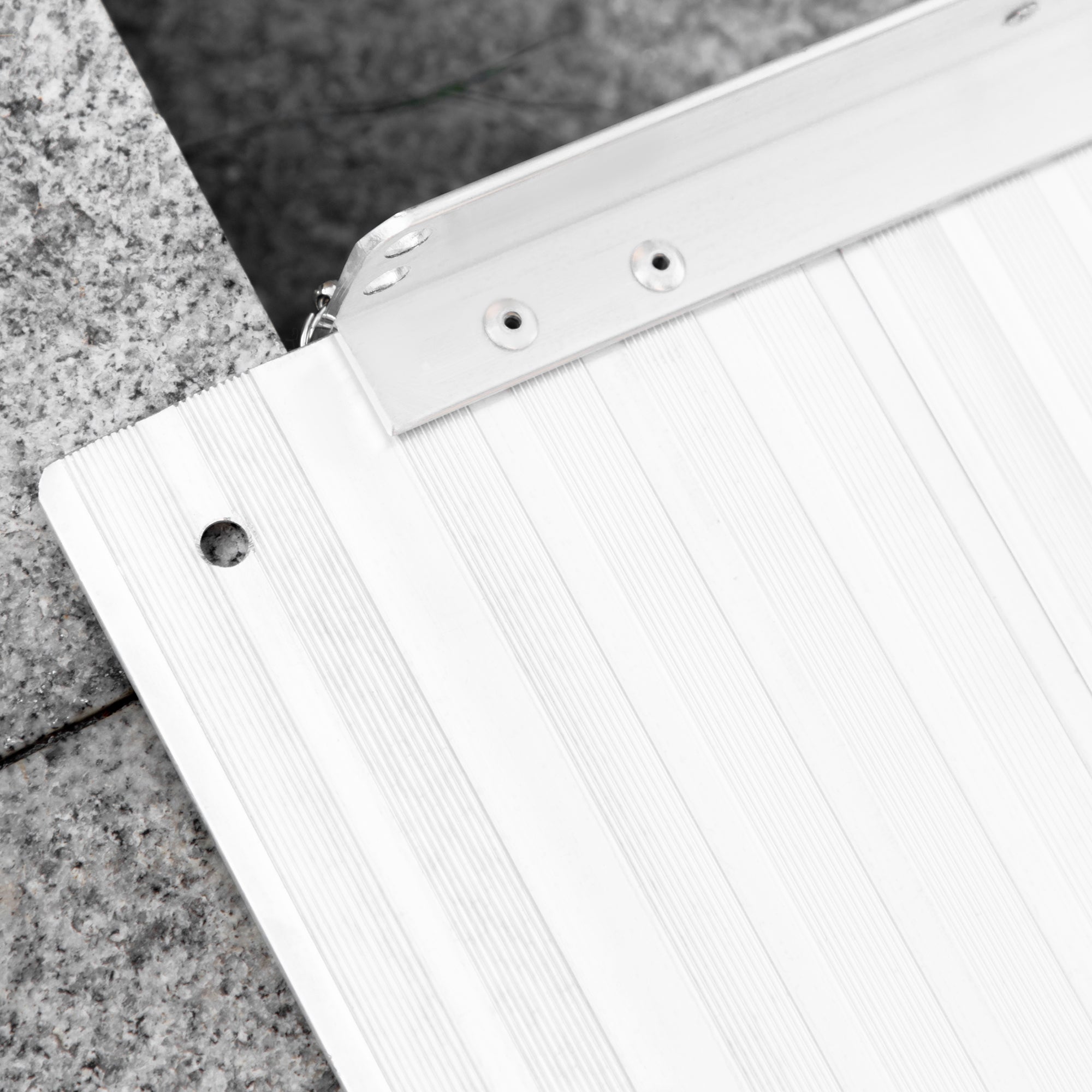 Tragbare Rollstuhlrampe – 3m faltbare Aluminiumrampe für Zuhause & Fahrzeuge