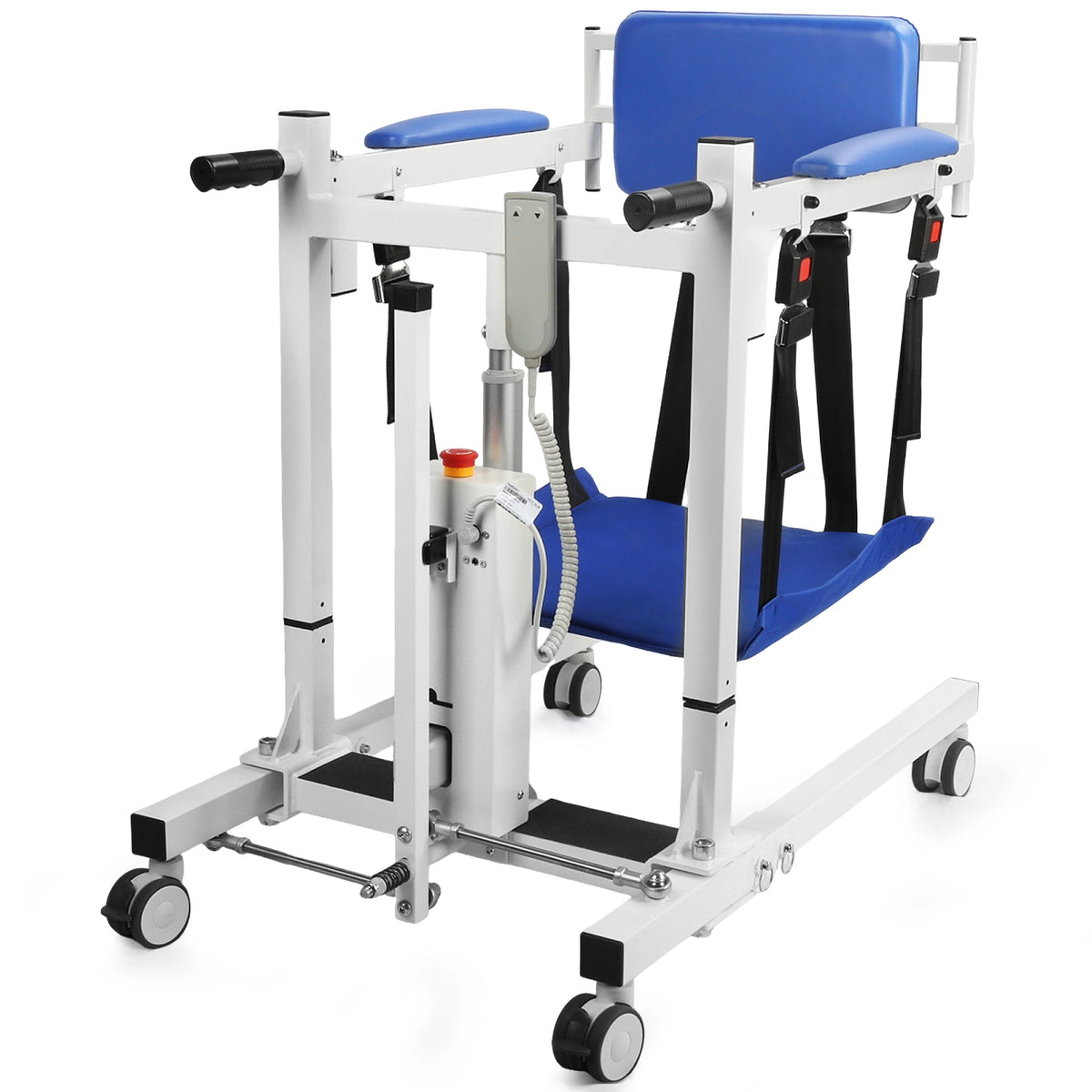 Electric Transfer Lift Chair with Remote Height Control-Padded & Adjustable