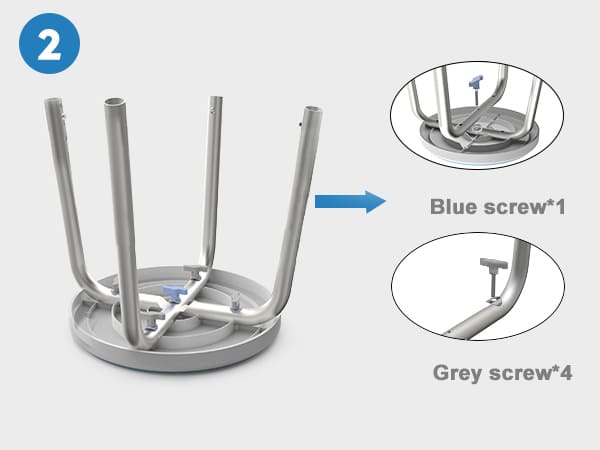 Whlicks Shower Chair is Easy to Assemble