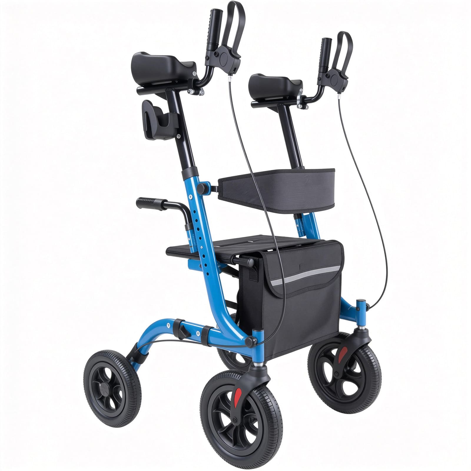 All-Terrain 2-in-1 Rollator Walker with Seat