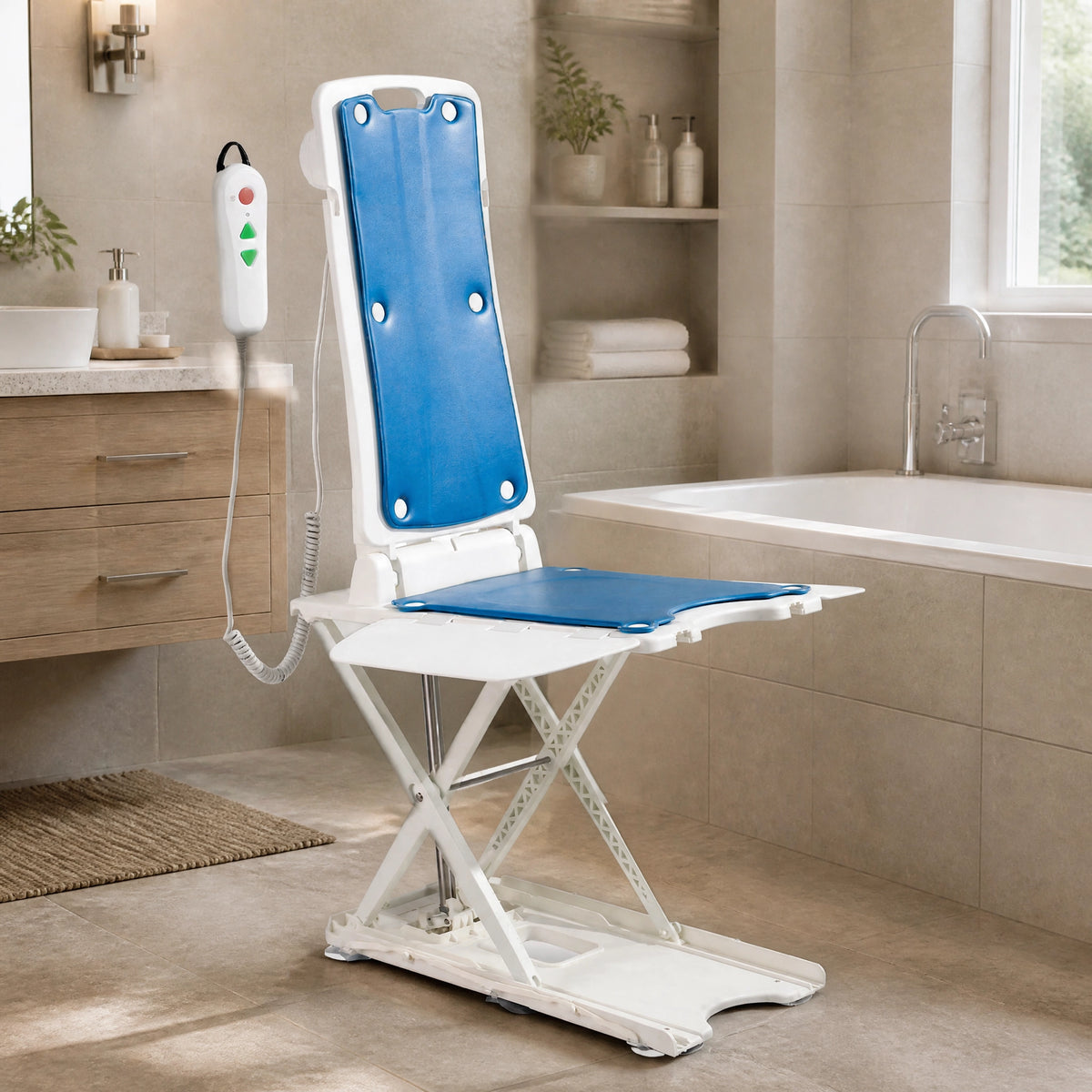 Electric Patient Lift – 20" Powered Chair for Seniors & Home Use