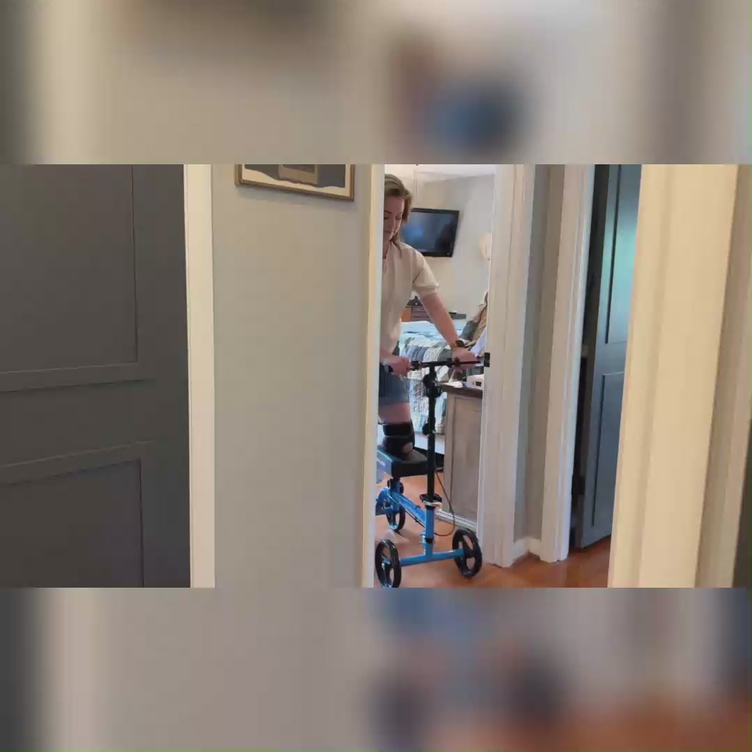 how to use a knee scooter