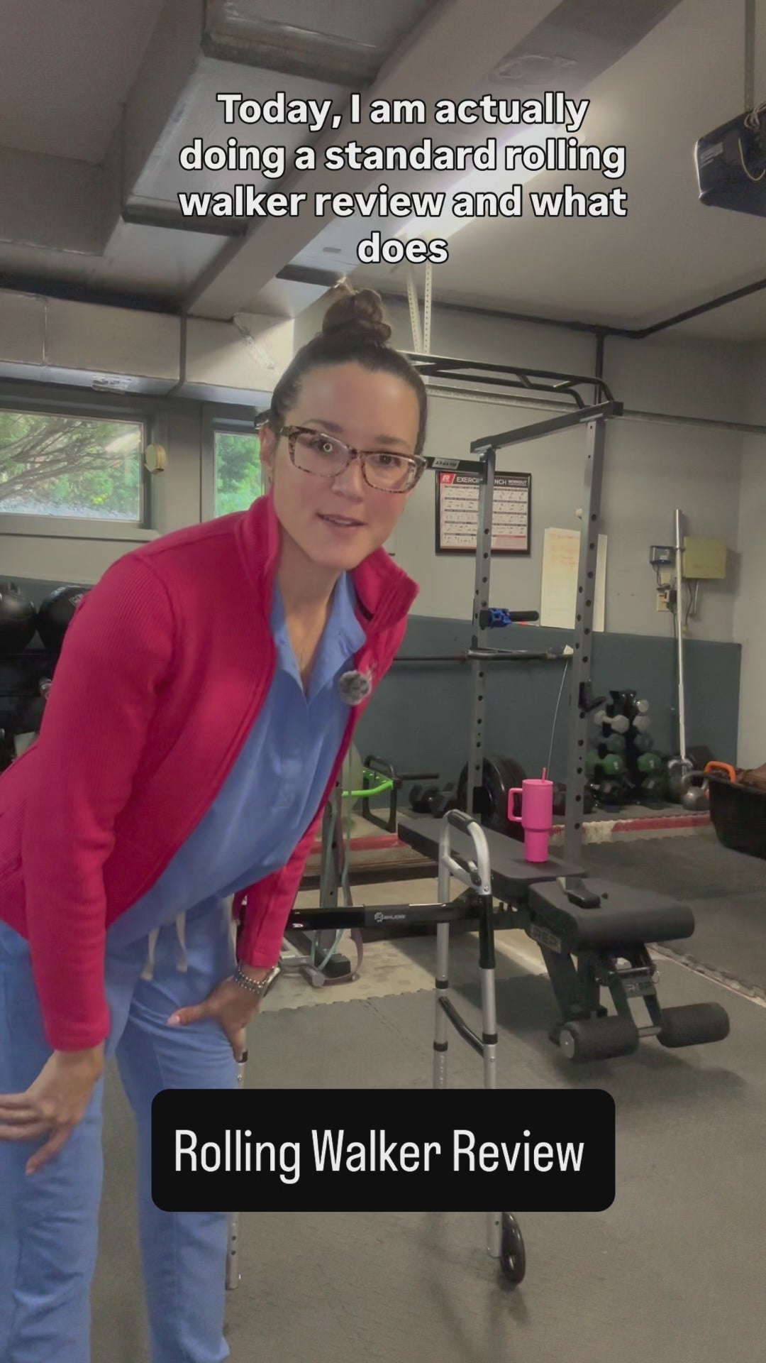Load video: rolling walker review