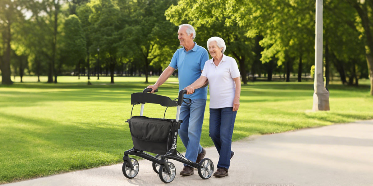 How to Choose and Use a 4-Wheel Rollator Walker