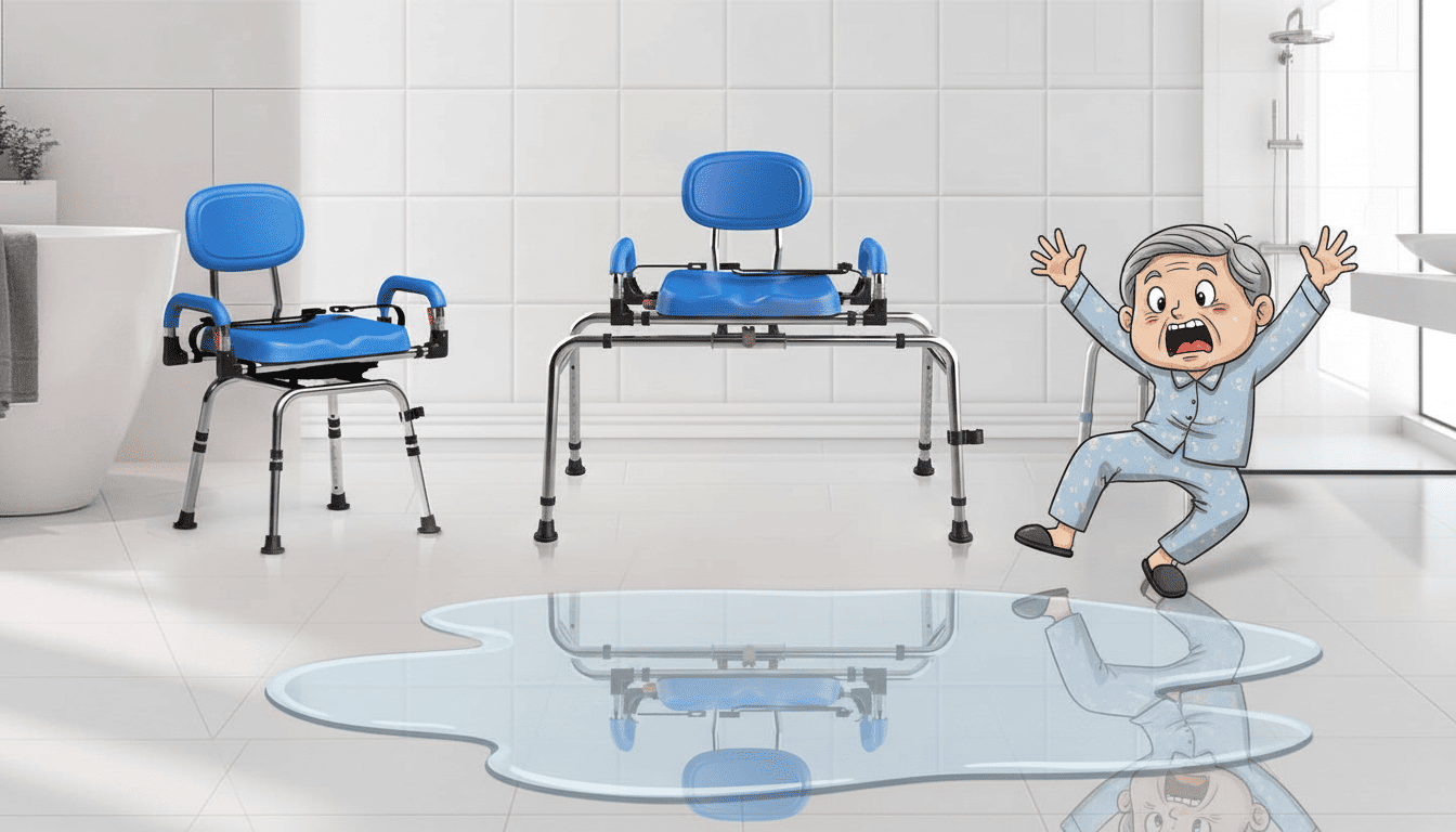 how to use shower chair safely