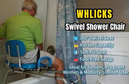 Best Shower Chair of 2026: An Updated Buyer’s Guide | WHLICKS