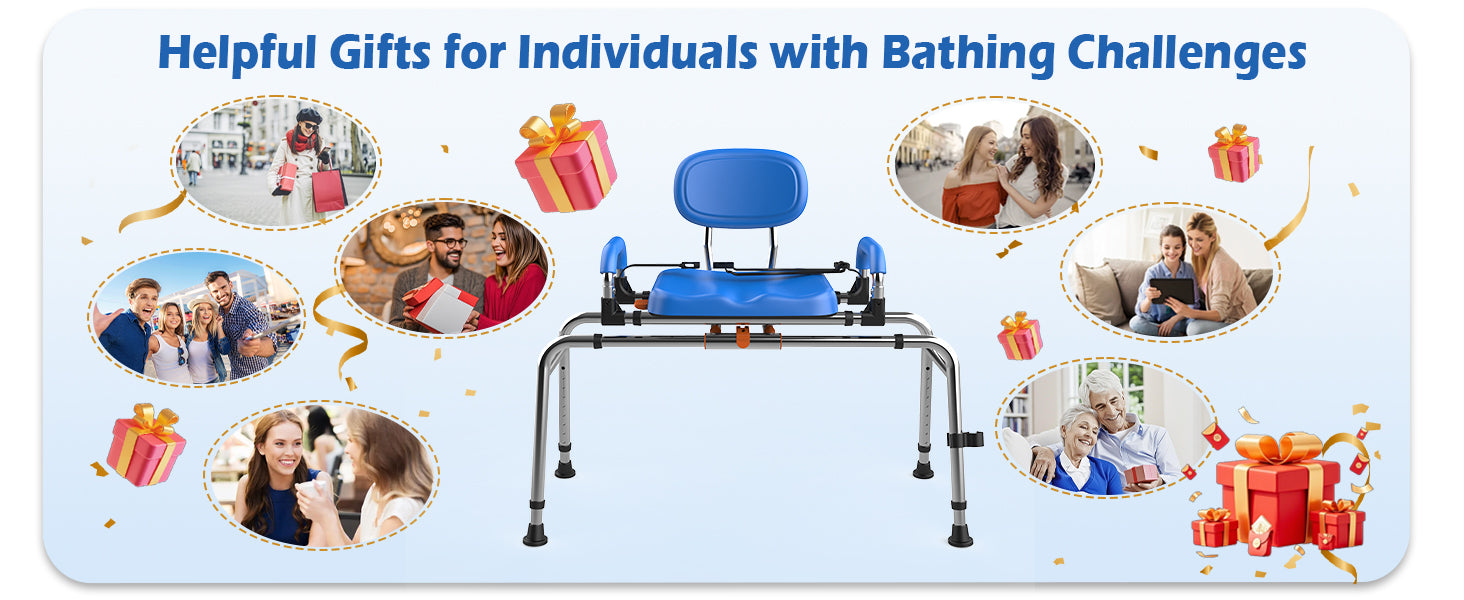shower chair with wheels for elderly