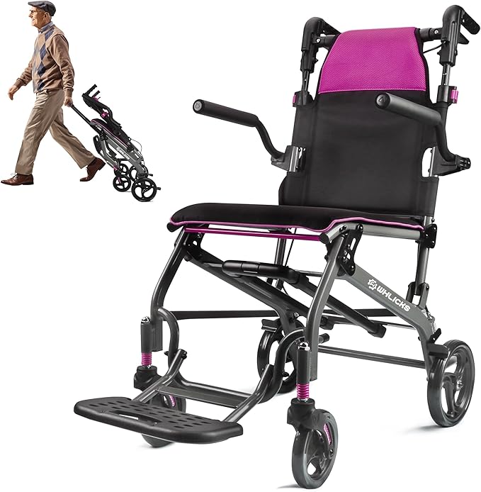 women's wheelchair#color_rose-red