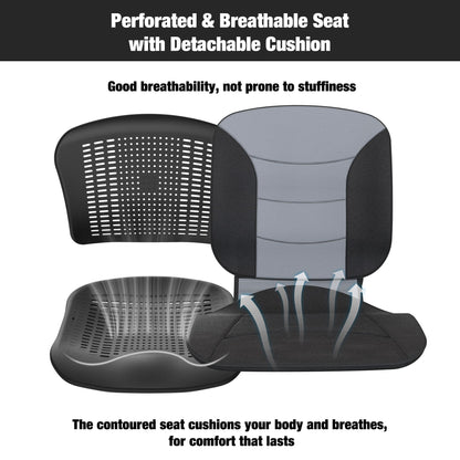 A04S Foldable Wheelchair – Ergonomic Travel Chair with 11″ All-Terrain Wheels