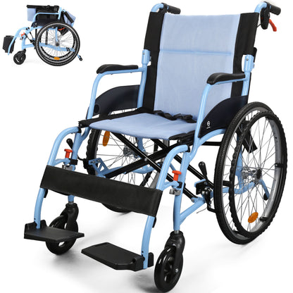 light Blue wheelchair