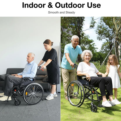 Wheelchair used indoors and outdoors with people #color_graynearby#color_gray