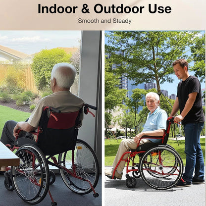 Premium Manual Wheelchair – 6 Colors, Lightweight & Ergonomic