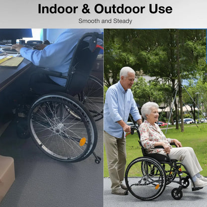 Lightweight Manual Wheelchair with Quick-Release Wheels