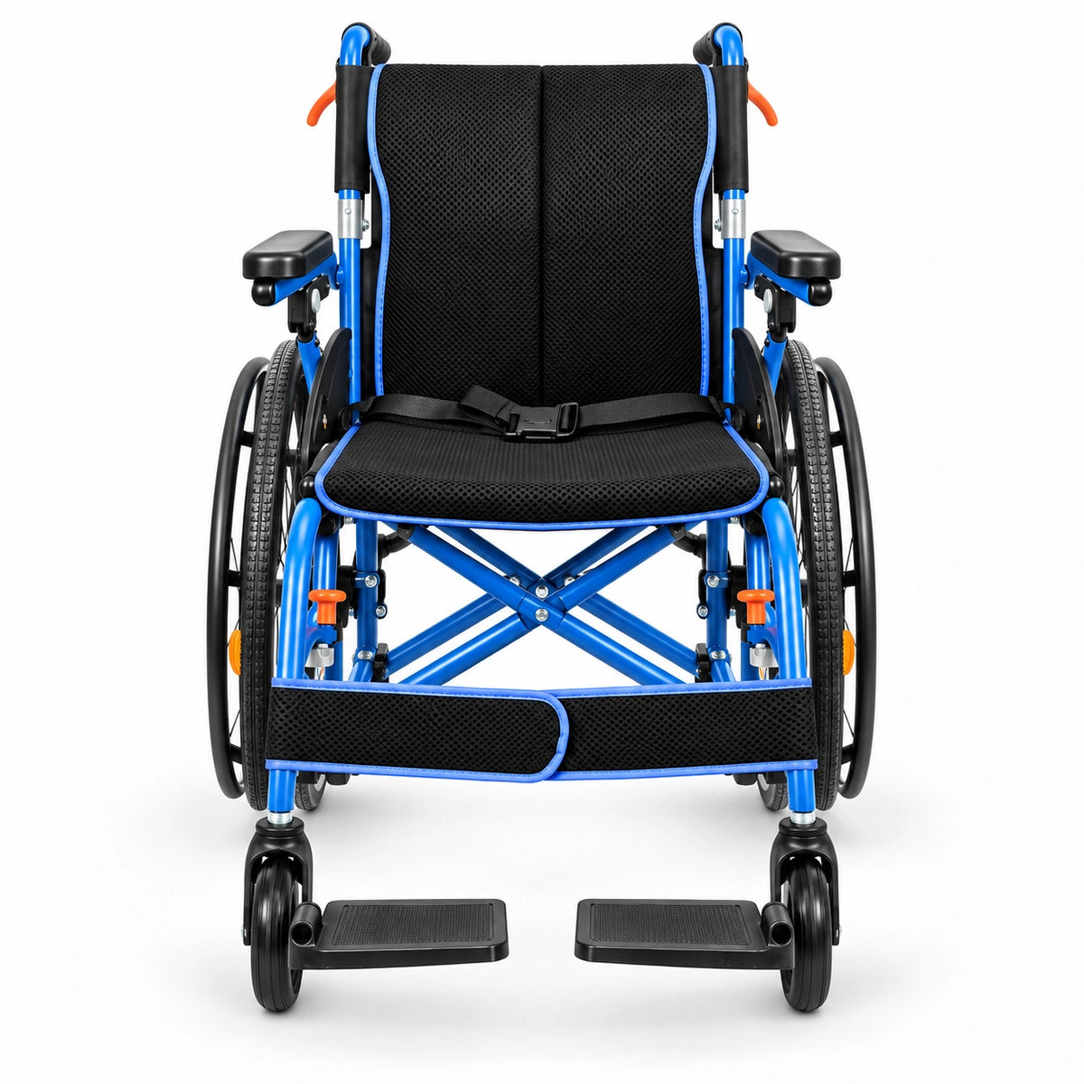 Magnesium Folding Wheelchairs for Adults, 24lb Ultra Lightweight Wheelchair