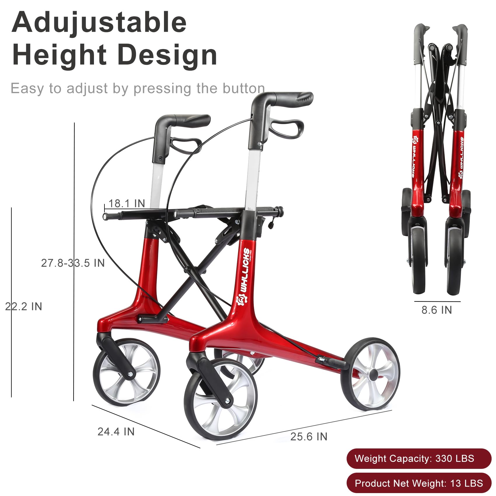 adjustable walkers#color_red
