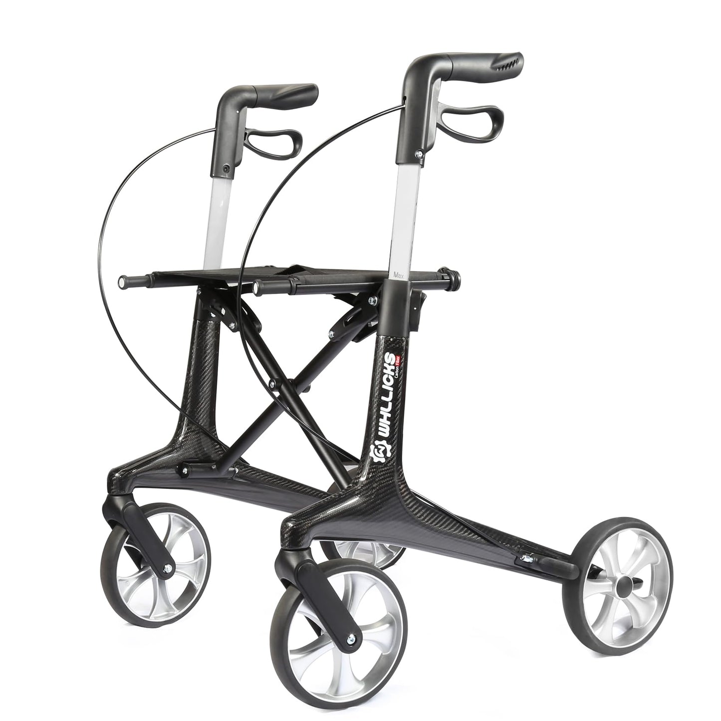 Carbon Walkers for Seniors,13lbs Lightweight Foldable Rollator