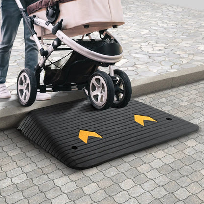 Rubber Threshold Ramp for Wheelchairs & Mobility Scooters