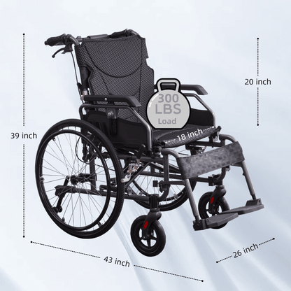 Multi-Functional Lightweight Wheelchair – Designed for Comfort & Independence