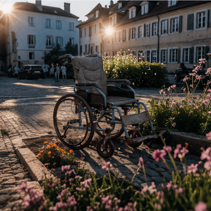 Multi-Functional Lightweight Wheelchair – Designed for Comfort & Independence