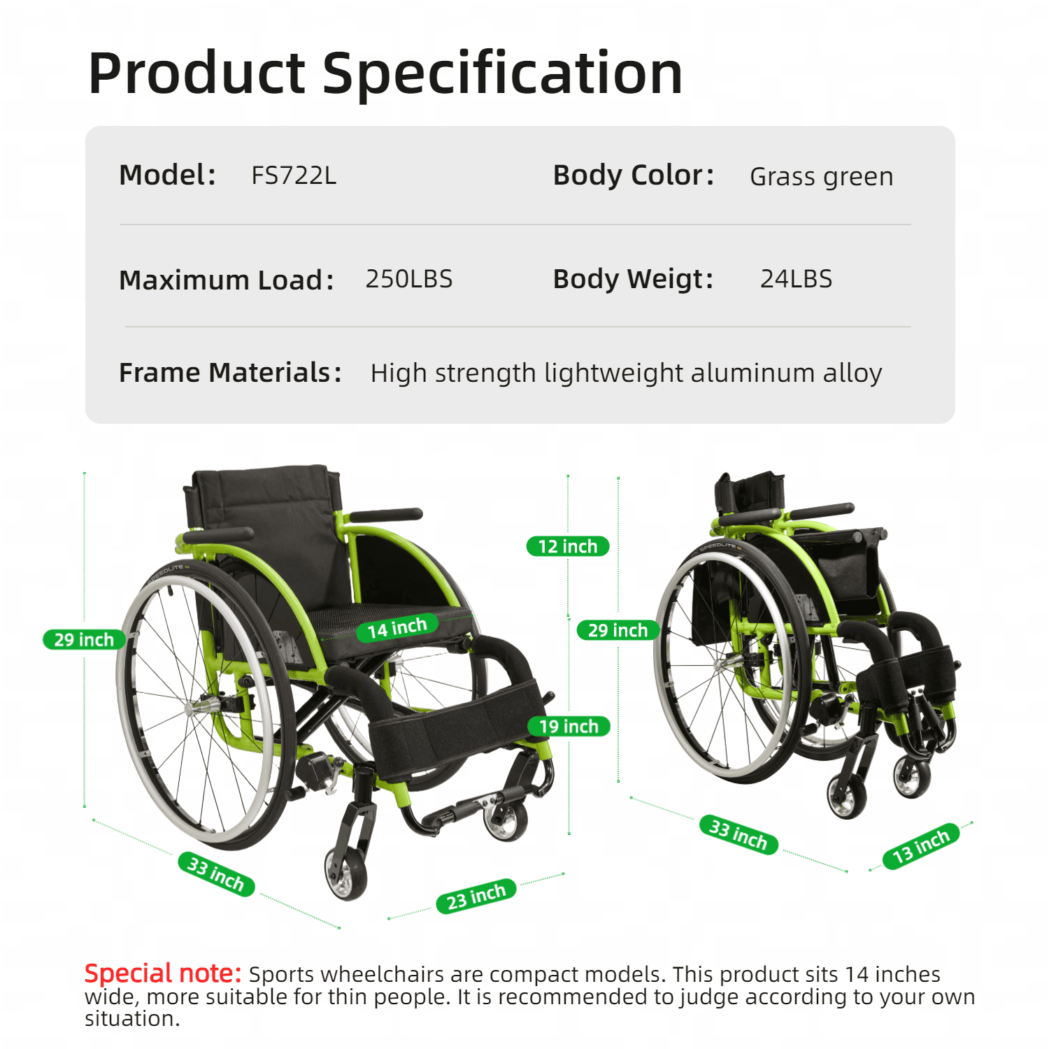 Ultra-Lightweight Sport Wheelchair – Move Freely, Explore More