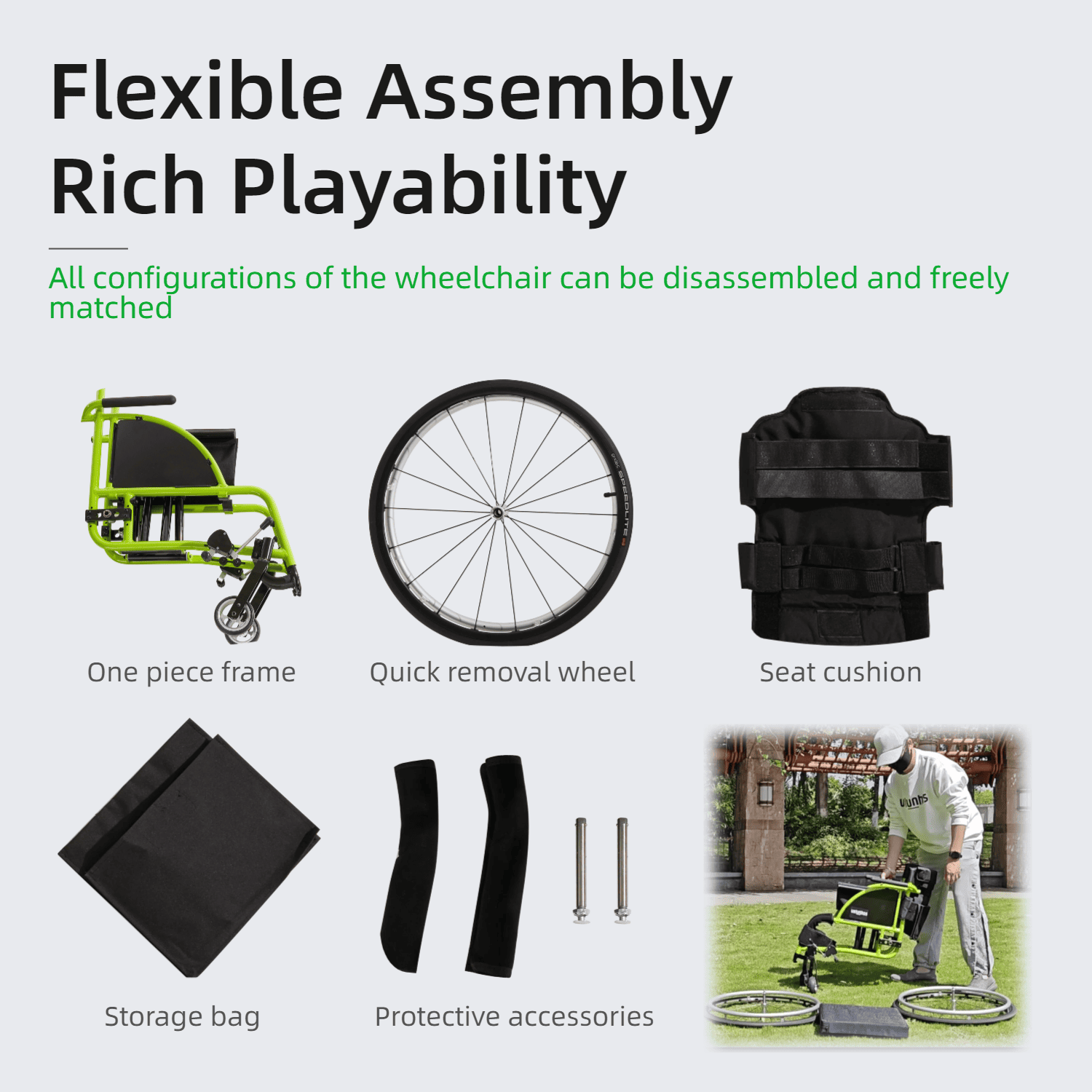 Ultra-Lightweight Sport Wheelchair – Move Freely, Explore More