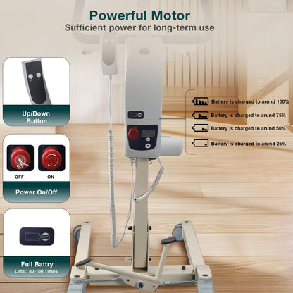 Electric Patient Lift Transfer Chair