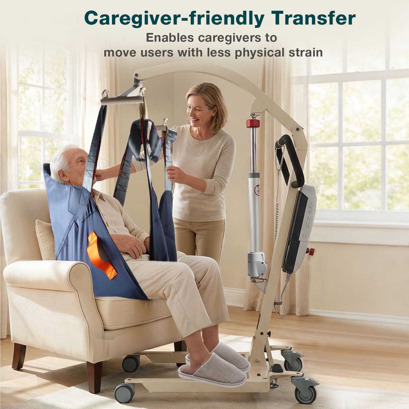 Electric Patient Lift Transfer Chair