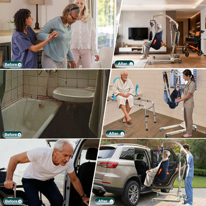 Electric Patient Lift Transfer Chair