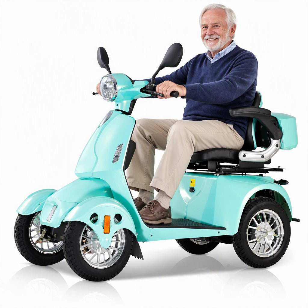 Senioren-Elektromobile für jedes Gelände, Hochleistungs-Reichweiten-Reise-Scooter