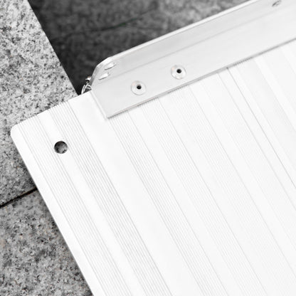 Tragbare Rollstuhlrampe – 3m faltbare Aluminiumrampe für Zuhause & Fahrzeuge