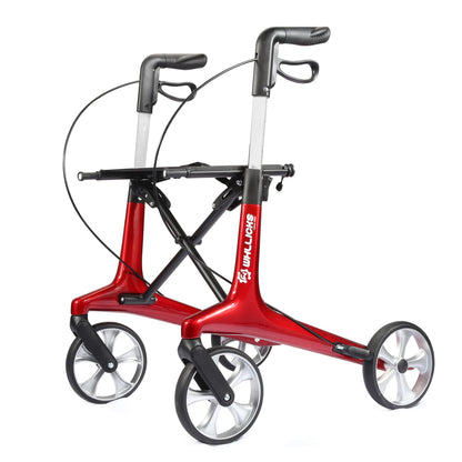 Carbon Walkers for Seniors,13lbs Lightweight Foldable Rollator
