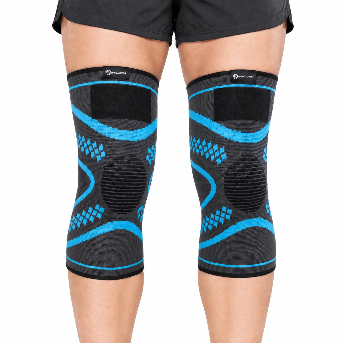 Knee Braces for Women & Men with Compression Straps