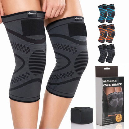 Knee Braces for Women & Men with Compression Straps