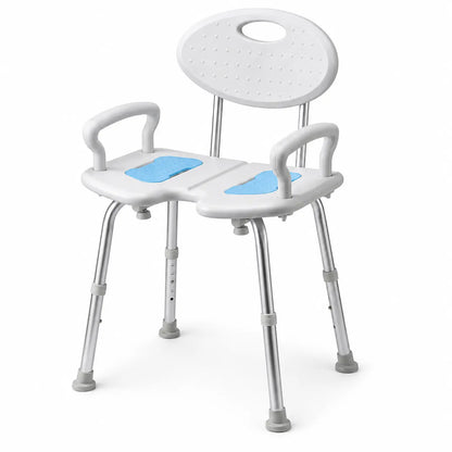 Extra-Wide Adjustable Shower Chairs for Seniors & Bariatric Users