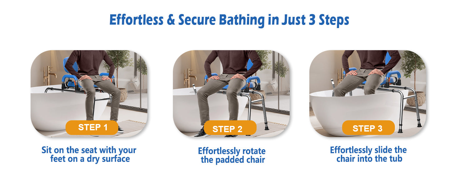 how to install seats and springs in a shower