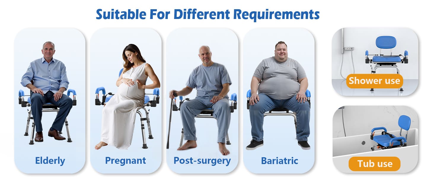 Whlicks is suitable for different requiements neither elderly, pregnant or post-surgery, bariatric