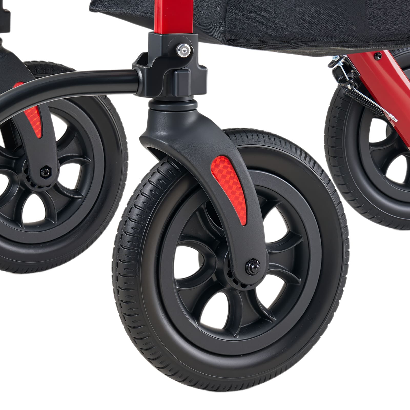 All-Terrain 2-in-1 Rollator Walker with Seat
