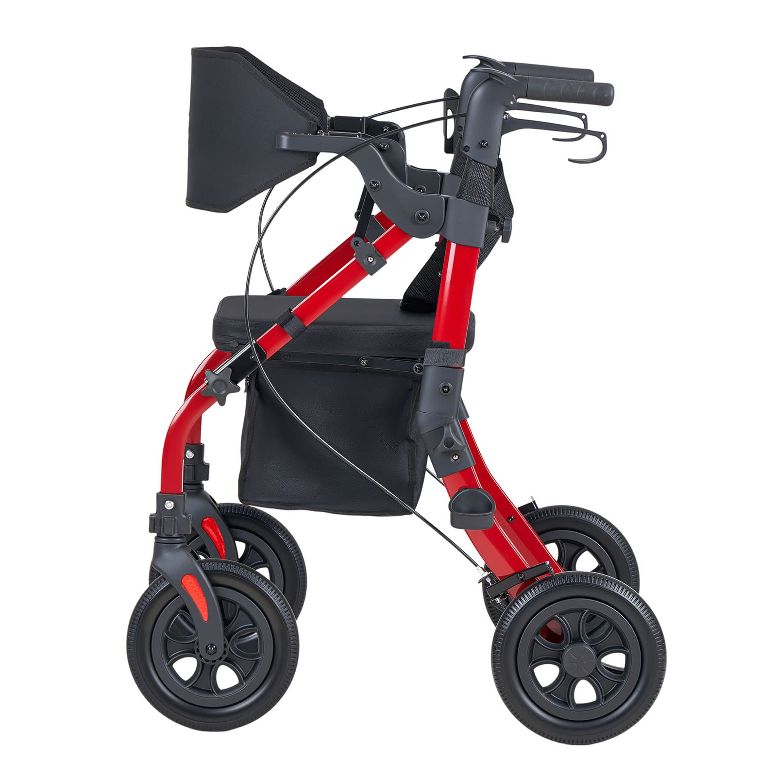 All-Terrain 2-in-1 Rollator Walker with Seat