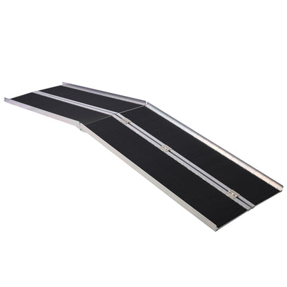 Portable 6-10FT Aluminum Ramp for Wheelchairs & Mobility Scooters