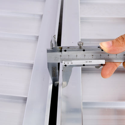 Folding Threshold Ramp 6–10 ft with a Portable Case, 700lb Capacity