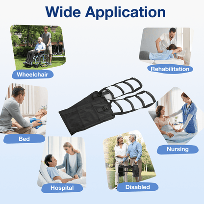 Transfer Sling with Assist Handles for Safe & Stable Patient Transfers