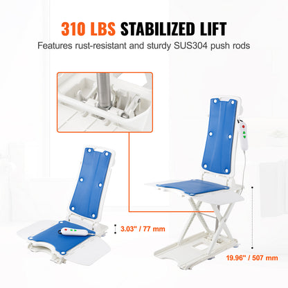 Vevor Elektrischer Patientenlifter – 20" Elektrischer Stuhl für Senioren & Heimgebrauch